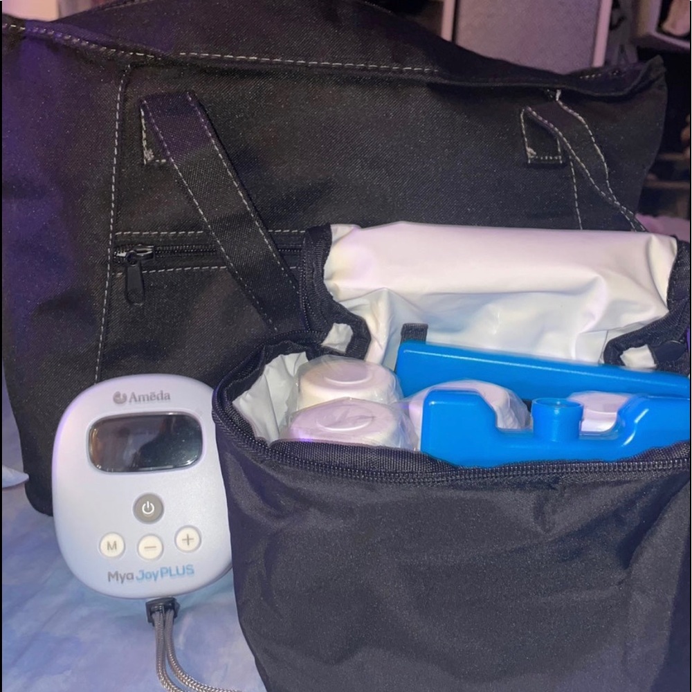 Ameda Mya Joy Hospital Strength Portable Double Electric Breast Pump - Hygienic